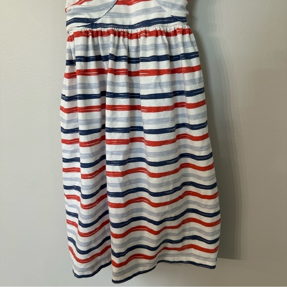 Tommy Bahama Kid Sleeveless Red White & Blue Stripe Cotton Dress Sz 5 (Girl) GUC - Picture 5 of 11